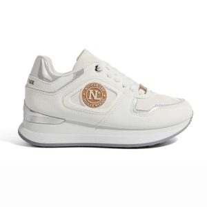 ) Zapatilla Nicole lee blanco