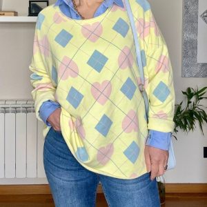 Sudadera rombos